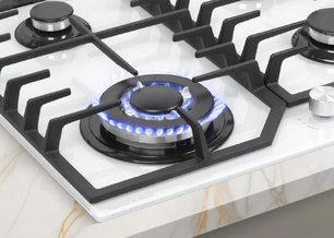 Газовая варочная панель из закаленного стекла Зигмунд Штайн M 32.6 W фото 3 в Краснодаре Газовая варочная панель из закаленного стекла Zigmund Shtain M 32.6 W фото 3 в Краснодаре