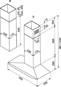 Вытяжка Де Дитрих DHD 709 EE 1 фото 2 в Краснодаре Вытяжка De Dietrich DHD 709 EE 1 фото 2 в Краснодаре