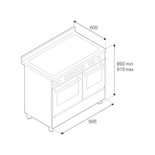 Варочный центр Bertazzoni HER100 6 MFE D VI T фото 4 в Краснодаре