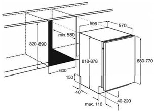 Посудомоечная машина АЕГ F88030VIP фото 2 в Краснодаре Посудомоечная машина AEG F88030VIP фото 2 в Краснодаре