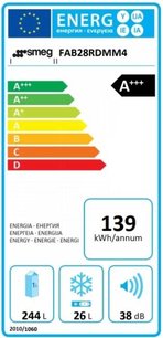 Холодильник Смег FAB10LWH2 фото 4 в Краснодаре Холодильник Smeg FAB10LWH2 фото 4 в Краснодаре