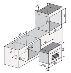 Духовой шкаф Ilve 645-LMP фото 2 в Краснодаре