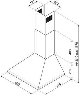 Вытяжка Смег KSED65PE фото 4 в Краснодаре Вытяжка Smeg KSED65PE фото 4 в Краснодаре