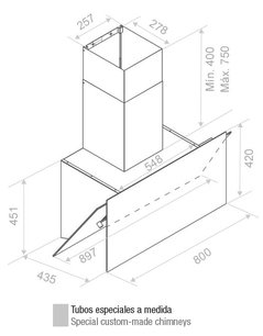 Вытяжка Пандо P-730/90 CR NE+BL V. 1050 SEC PLUS фото 3 в Краснодаре Вытяжка Pando P-730/90 CR NE+BL V. 1050 SEC PLUS фото 3 в Краснодаре
