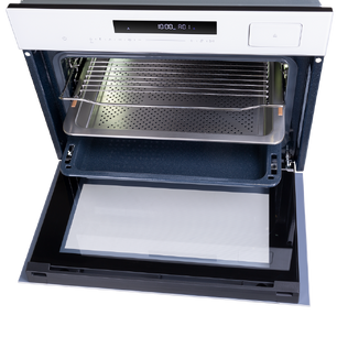 Компактный духовой шкаф с паром Maunfeld MCMO5016STGW фото 4 в Краснодаре