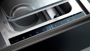 Встроенный вакууматор Irinox Zero 45 HZ452350002 (черное стекло/анодированная сталь) фото 2 в Краснодаре