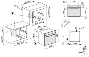 Духовой шкаф Смег SO6102M2G фото 4 в Краснодаре Духовой шкаф Smeg SO6102M2G фото 4 в Краснодаре
