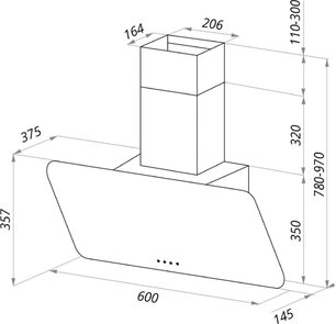 Кухонная вытяжка MAUNFELD Dream 60 слоновая кость фото 2 в Краснодаре Кухонная вытяжка MAUNFELD Dream 60 слоновая кость фото 2 в Краснодаре