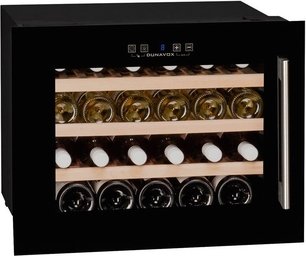 Винный шкаф Дунавокс DX-24.56BBK (B) петли слева фото в Краснодаре Винный шкаф Dunavox DX-24.56BBK (B) петли слева фото в Краснодаре