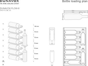 Винный шкаф Дунавокс DAUF-8.23SS фото 3 в Краснодаре Винный шкаф Dunavox DAUF-8.23SS фото 3 в Краснодаре