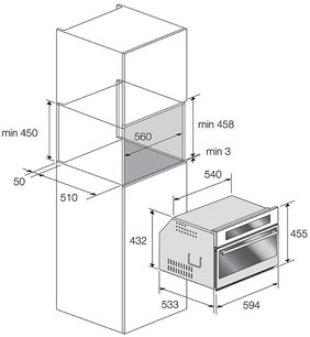 Встраиваемая микроволновая печь Фулгор Милано FCMO 4511 TM BK фото 4 в Краснодаре Встраиваемая микроволновая печь Fulgor Milano FCMO 4511 TM BK фото 4 в Краснодаре
