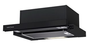 Встраиваемая вытяжка Крона KAMILLA 450 BLACK фото в Краснодаре Встраиваемая вытяжка KRONA KAMILLA 450 BLACK фото в Краснодаре
