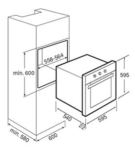 Духовой шкаф Тека HE 610 BLACK фото 2 в Краснодаре Духовой шкаф Teka HE 610 BLACK фото 2 в Краснодаре