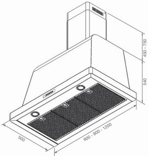 Вытяжка Лофра DOLCEVITA 90 AV фото 3 в Краснодаре Вытяжка Lofra DOLCEVITA 90 AV фото 3 в Краснодаре