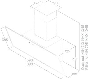 Вытяжка Элика SHIRE BK/A/60 фото 4 в Краснодаре Вытяжка Elica SHIRE BK/A/60 фото 4 в Краснодаре