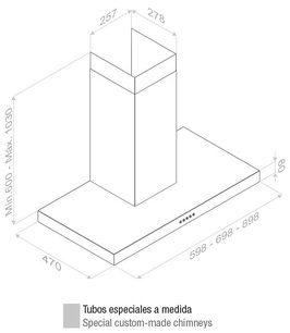 Вытяжка Пандо P-823/70 IX V.850 SEC фото 2 в Краснодаре Вытяжка Pando P-823/70 IX V.850 SEC фото 2 в Краснодаре