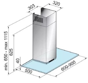 Вытяжка Кертинг KHC 6971 X фото 3 в Краснодаре Вытяжка Korting KHC 6971 X фото 3 в Краснодаре