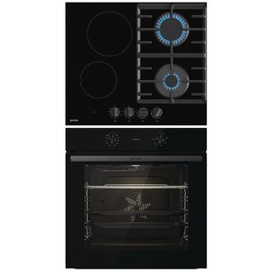 Gorenje (варочная панель GCE691BSC + духовой шкаф BO6717E03BG) фото в Краснодаре Gorenje (варочная панель GCE691BSC + духовой шкаф BO6717E03BG) фото в Краснодаре