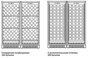 Винный шкаф Dometic B162S Double Basic фото 2 в Краснодаре