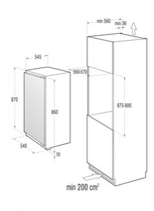 Однокамерный холодильник Горение Плюс GDR 67088 B фото 3 в Краснодаре Однокамерный холодильник Gorenje Plus GDR 67088 B фото 3 в Краснодаре