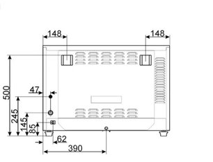 Конвекционная печь Смег ALFA144GH1 фото 3 в Краснодаре Конвекционная печь Smeg ALFA144GH1 фото 3 в Краснодаре