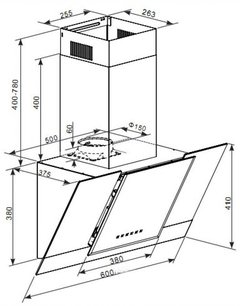 Вытяжка Кайзер AT 6438 FW Eco фото 2 в Краснодаре Вытяжка Kaiser AT 6438 FW Eco фото 2 в Краснодаре
