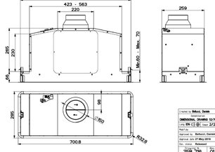 Встраиваемая вытяжка Фабер IN-LIGHT EV8P WH MATT A52 фото 4 в Краснодаре Встраиваемая вытяжка Faber IN-LIGHT EV8P WH MATT A52 фото 4 в Краснодаре