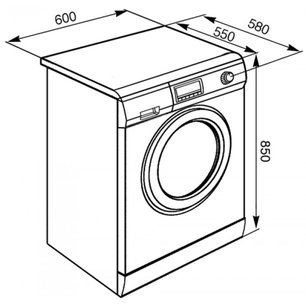 Стиральная машина Smeg LSE147S фото 2 в Краснодаре