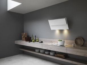 Вытяжка Falmec VERSO 85 WHITE фото 3 в Краснодаре