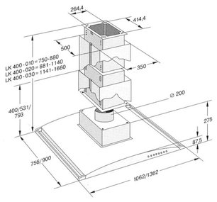 Вытяжка Гаггенау AH 400-131 фото 3 в Краснодаре Вытяжка Gaggenau AH 400-131 фото 3 в Краснодаре