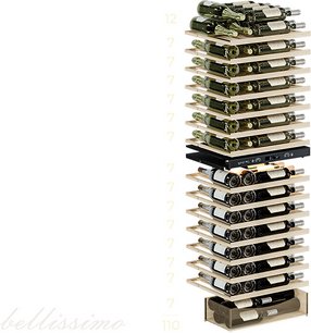 Винный шкаф MV110-KST2 Slim Italian walnut  фото 4 в Краснодаре Винный шкаф MV110-KST2 Slim Italian walnut  фото 4 в Краснодаре