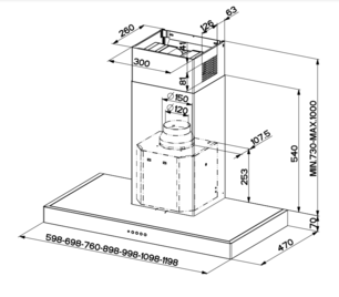 Вытяжка Фабер GEMMA PB SRM X A60 фото 4 в Краснодаре Вытяжка Faber GEMMA PB SRM X A60 фото 4 в Краснодаре