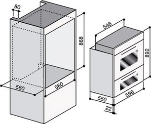 Духовой шкаф Restart ELF037 Stainless-Steel фото 3 в Краснодаре