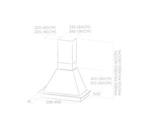 Вытяжка Элика DAISY WH/A/60 T.GREZZO фото 4 в Краснодаре Вытяжка Elica DAISY WH/A/60 T.GREZZO фото 4 в Краснодаре