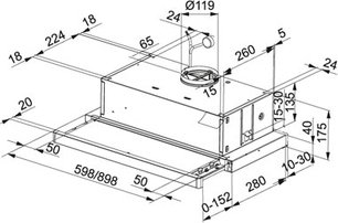 Вытяжка Франке FTC 6032 BK фото 2 в Краснодаре Вытяжка Franke FTC 6032 BK фото 2 в Краснодаре