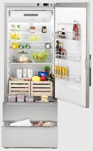 Холодильник с морозильной камерой Festivo 75 CF 75CF9411781 (белый/нержавеющая сталь) фото 2 в Краснодаре