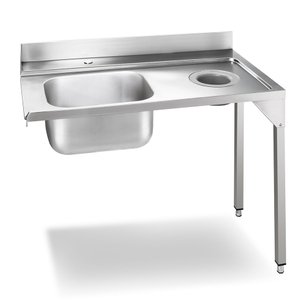 Стол с мойкой и отверстием для слива Smeg WT01R-1 фото в Краснодаре