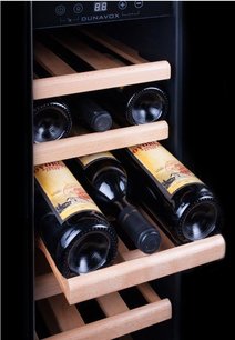 Винный шкаф Дунавокс DX-19.58BK/DP фото 4 в Краснодаре Винный шкаф Dunavox DX-19.58BK/DP фото 4 в Краснодаре