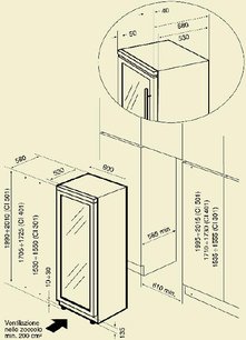 Винный шкаф IP CI 501 CFX D фото 2 в Краснодаре