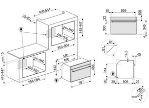 Встраиваемая микроволновая печь Смег SF4800MPO фото 4 в Краснодаре Встраиваемая микроволновая печь Smeg SF4800MPO фото 4 в Краснодаре