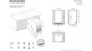 Винный шкаф Дунавокс DAUF-38.100DB.TO фото 3 в Краснодаре Винный шкаф Dunavox DAUF-38.100DB.TO фото 3 в Краснодаре