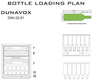 Винный шкаф Дунавокс DAV-32.81DB.TO фото 4 в Краснодаре Винный шкаф Dunavox DAV-32.81DB.TO фото 4 в Краснодаре