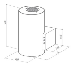 Вытяжка Фабер Bios EG6 WH F32 фото 3 в Краснодаре Вытяжка Faber Bios EG6 WH F32 фото 3 в Краснодаре