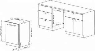 Встраиваемая посудомоечная машина Кертинг KDI 60898 I фото 4 в Краснодаре Встраиваемая посудомоечная машина Korting KDI 60898 I фото 4 в Краснодаре