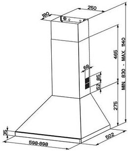 Вытяжка Фабер STRIP X A90 фото 2 в Краснодаре Вытяжка Faber STRIP X A90 фото 2 в Краснодаре