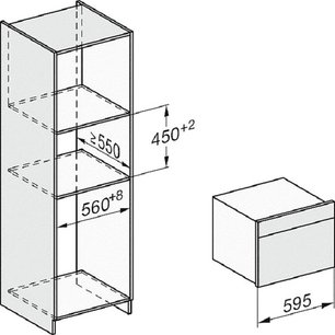 Встраиваемая комби-пароварка Miele DGC 7840 OBSW фото 3 в Краснодаре