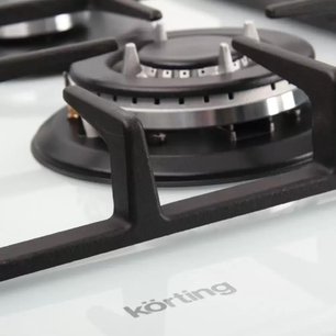Газовая стеклянная варочная панель Кертинг HGG 635 CTW фото 4 в Краснодаре Газовая стеклянная варочная панель Korting HGG 635 CTW фото 4 в Краснодаре