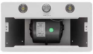 Встраиваемая вытяжка Крона SVEN 600 white one knob фото 3 в Краснодаре Встраиваемая вытяжка KRONA SVEN 600 white one knob фото 3 в Краснодаре