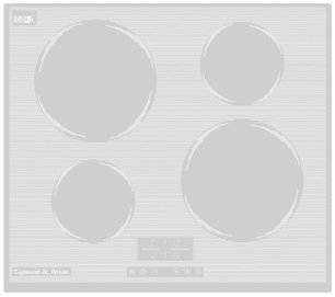 Встраиваемая электрическая варочная панель Зигмунд Штайн CI 32.6 W фото в Краснодаре Встраиваемая электрическая варочная панель Zigmund Shtain CI 32.6 W фото в Краснодаре