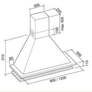 Вытяжка Фалмек Tempo Antico 90 (600) white фото 2 в Краснодаре Вытяжка Falmec Tempo Antico 90 (600) white фото 2 в Краснодаре